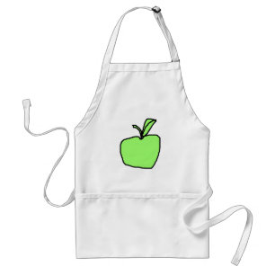 Tablier Apple vert