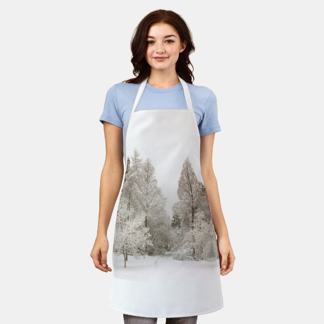 Tablier Approns de Noël Wonderland Vacances Apron (Porté)