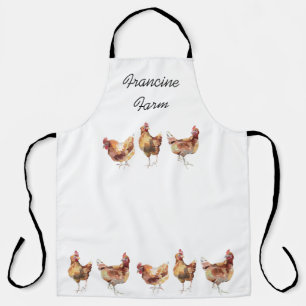 Tablier Apron - 3 poulets cuisine française