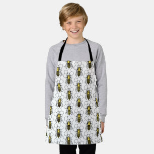 Tablier Apron - Abeilles jaunes et noires