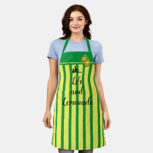 Tablier Apron Ah, la vie et la limonade