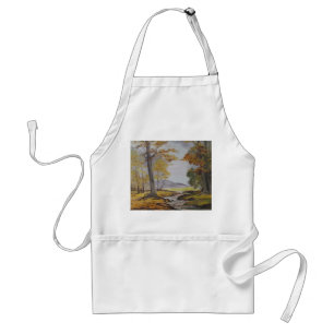 Tablier Apron Ann Hayes Painting Forest Stream