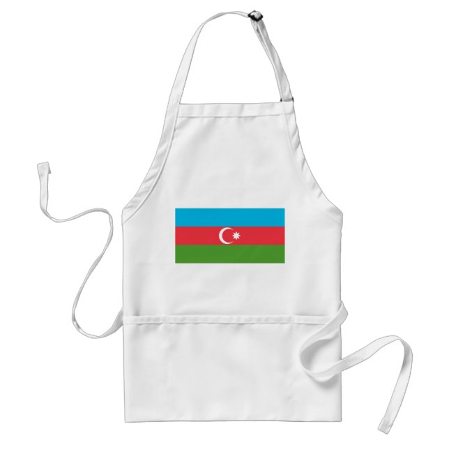 Tablier Apron avec Drapeau d'Azerbaïdjan (Devant)