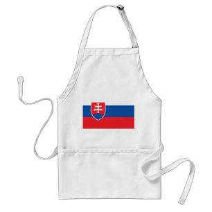 Tablier Apron avec drapeau de la Slovaquie