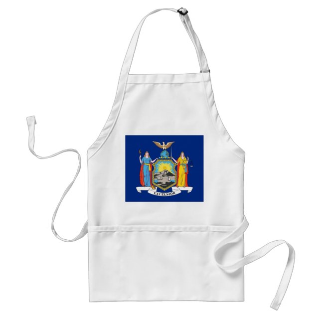 Tablier Apron avec Drapeau de New York, U.S.A. (Devant)