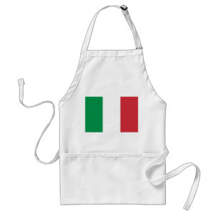 Tablier Apron avec Drapeau d'Italie