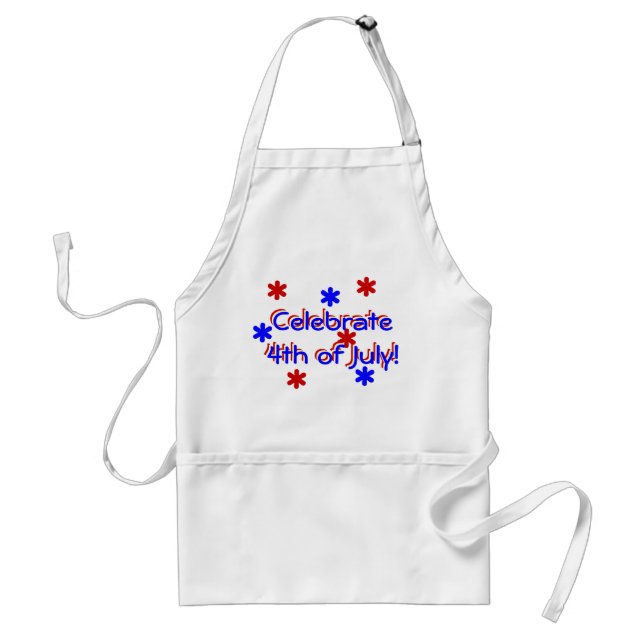 Tablier Apron - Célébrer 4 juillet (Devant)