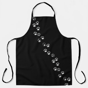 Tablier APRON - CHAT ou CHIEN EMPREINTES DE PATTES/PISTES