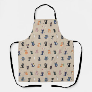 Tablier Apron Chats & Couteaux