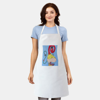 Tablier Apron Chef Monstre Whimsical