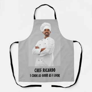 Tablier Apron Chef Photo Personnalisé