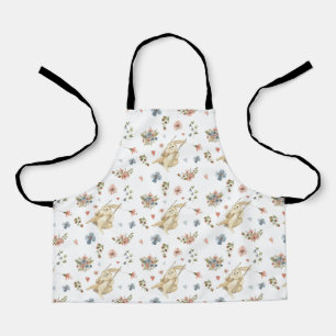Tablier Apron Children (61 cm x 51 cm) - Rabbits Pattern