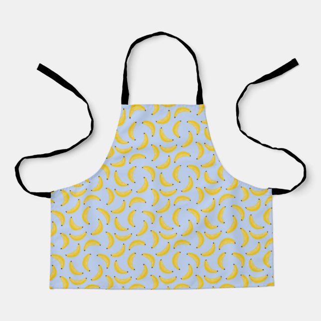 Tablier Apron Children (61 x 51 cm) - Banana Pattern (Recto)