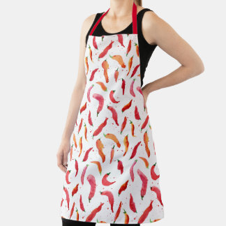 Tablier Apron Chillies chaud et épicé