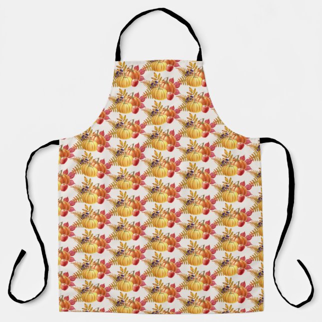 Tablier Apron Citrouille de Thanksgiving (Recto)