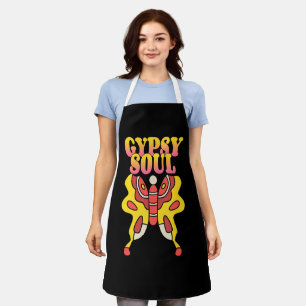 TABLIER APRON CUISINE VINTAGE GYPSY SOUL