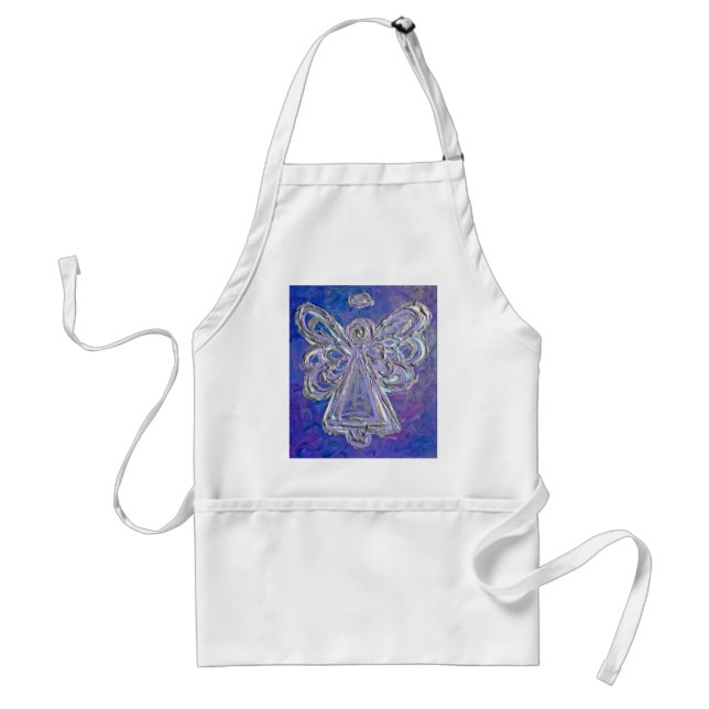Tablier Apron d'angle violet (Devant)