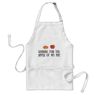 Tablier Apron de citation à la pomme mignonne