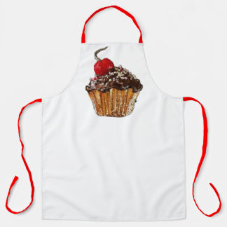 Tablier Apron de cupcake au chocolat