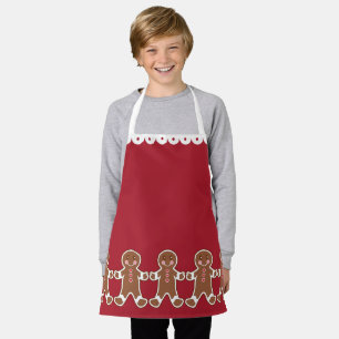 Tablier Apron de pain d'épice pour enfants