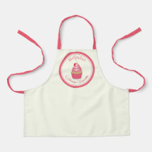 Apron de petits gâteaux rétro délicieux