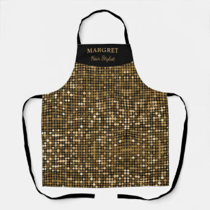 Tablier Apron de signature Styliste Dots d'or