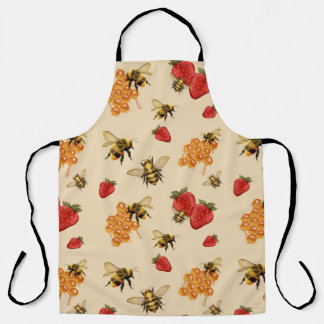 Tablier Apron des abeilles et des baies (lg)
