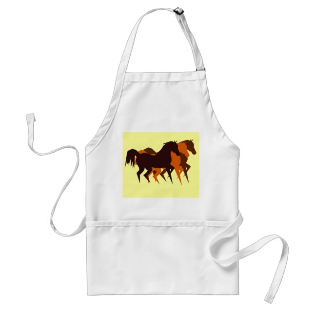 Tablier Apron des Chevaux de danse (Devant)