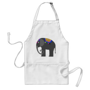 Tablier Apron des éléphants indiens