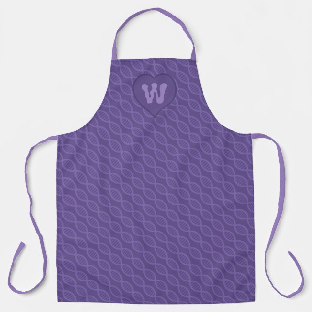 Tablier Apron d'impression recto verso de bandes ADN (Recto)