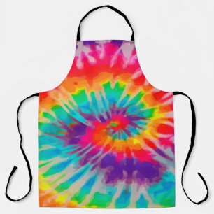 Tablier Apron d'impression recto verso Tye-Dye-3