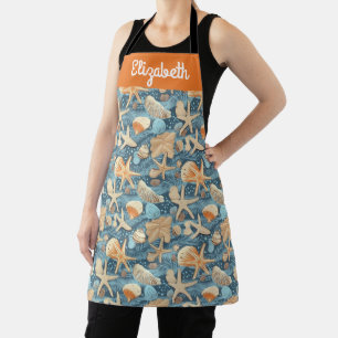 Tablier Apron du chef de cuisine personnalisé Starfish She
