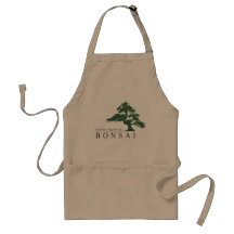 Apron fait pour les amoureux de Bonsai