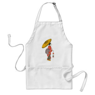 Tablier Apron femme asiatique