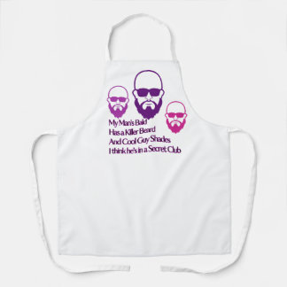 Tablier Apron for Wives of Bald Men