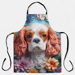 Tablier Apron - Le roi Charles Spaniel