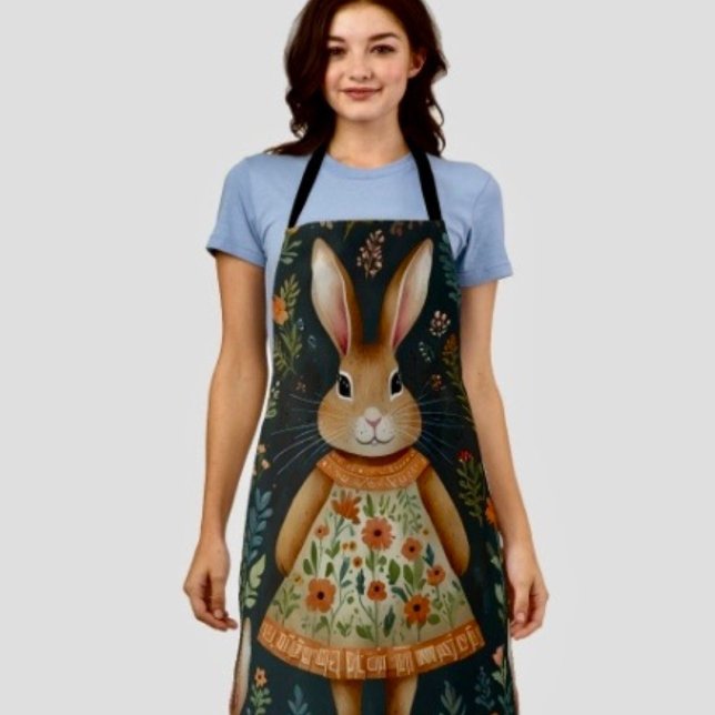 Tablier Apron magique Bunny Springtime (Créateur téléchargé)