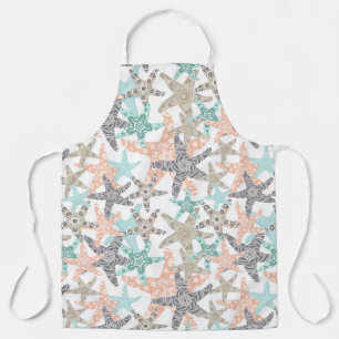 Tablier Apron Motif sans écorce