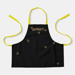 Tablier Apron noir apiculteur d'abeilles métallurgique mie