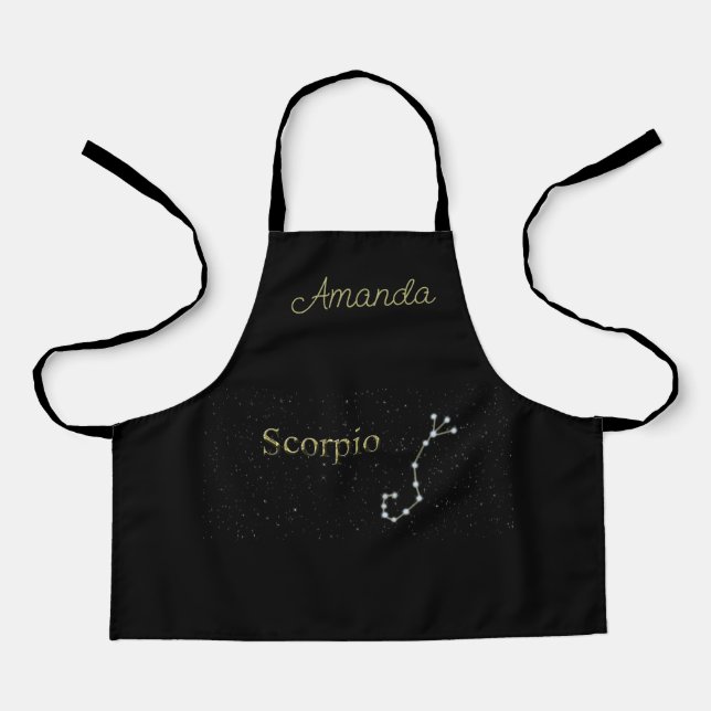 Tablier Apron Scorpio (Recto)