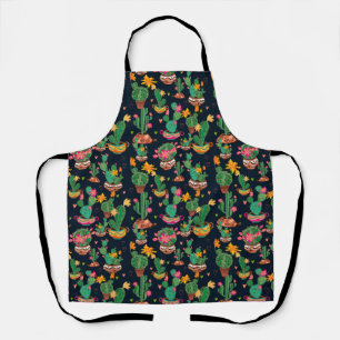 Tablier Apron Succulent de Cactus du désert