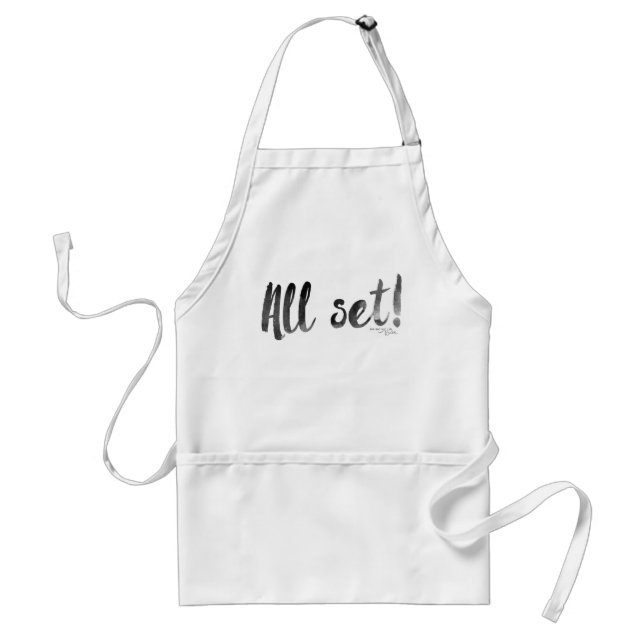 Tablier Apron, tout est prêt ! (Devant)