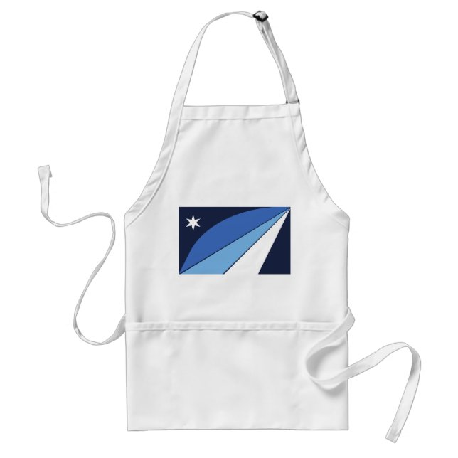 Tablier Apron with Flag of Columbia, South Carolina (Devant)