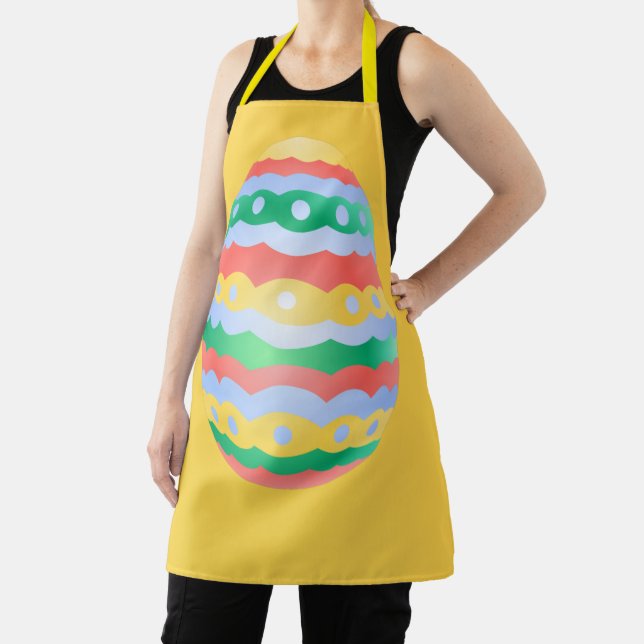 Tablier Aprons de Pâques Festif Oeuf de Pâques Costume Apr (Insitu)