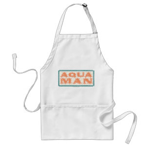 Tablier Aquaman C'est Showtime ! Lettres