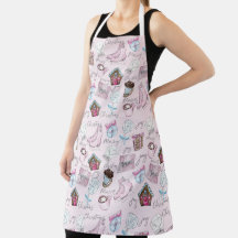 Aquarelle rose Fille de Noël mignonne