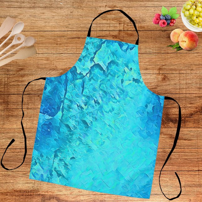 Tablier Aquarelle Tropical Ocean Thème (Créateur téléchargé)