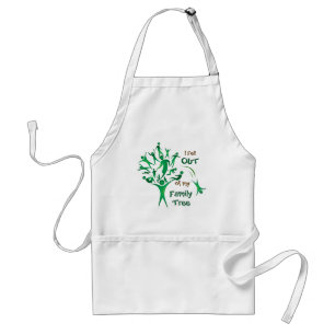 Tablier Arbre familial amusant