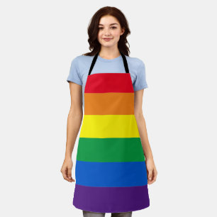 Tablier Arc-en-ciel couleurs Lgbt Lgbtq drapeau gay