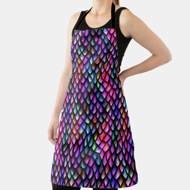 Tablier Arc-en-ciel Dragon Scales Apron (Insitu)